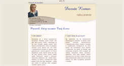 Desktop Screenshot of dkomor.kkrp.pl